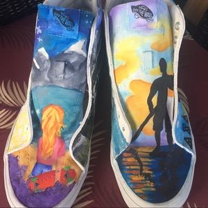 Hand painted Vans Sneakers